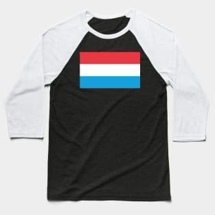 Flag of Luxembourg Baseball T-Shirt